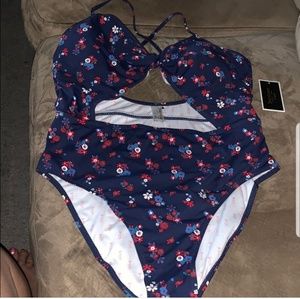 Juicy couture floral one piece